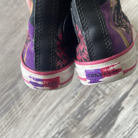 Converse Chuck Taylor All-Star Frozen 2 Anna Unisex Kids Sz 12 - Picture 6 of 6